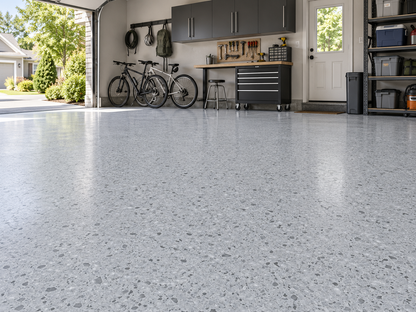 Light Grey Terrazzo- 5.5 mm