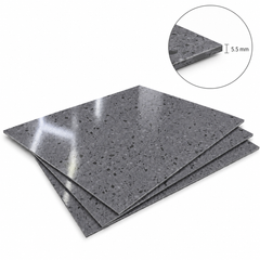 Dark Grey Terrazzo - 5.5 mm