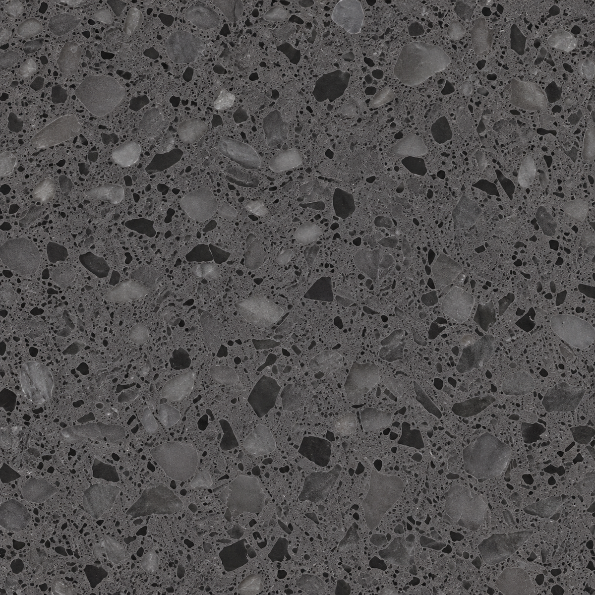 Terrazzo gris foncé - 5,5 mm