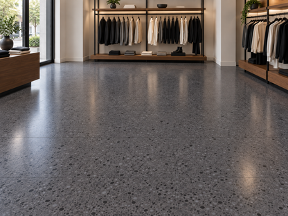 Terrazzo gris foncé - 5,5 mm