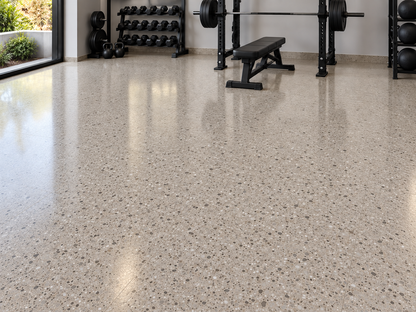 Terrazzo gris grège - 5,5 mm