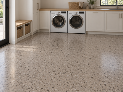 Terrazzo gris grège - 5,5 mm