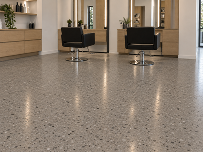 Terrazzo gris grège - 5,5 mm